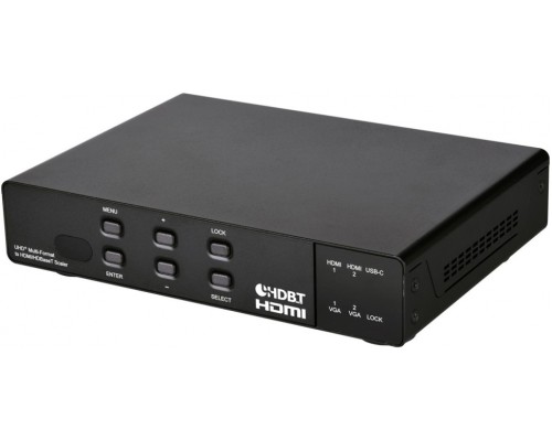 Мултиформатный Коммутатор и Скейлер HDMI/USB-C/VGA в HDMI/HDBaseT Cypress CSC-109TX