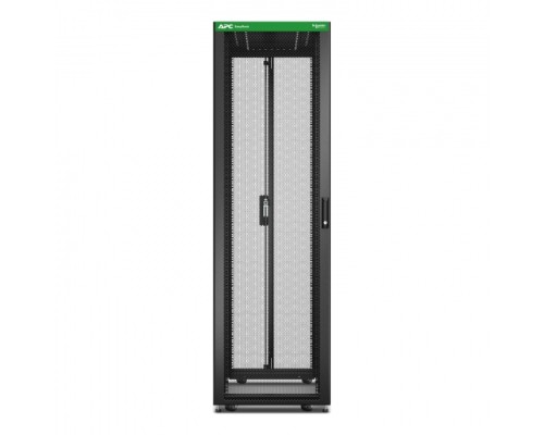 Easy Rack 600mm/42U/1000mm , with Roof, Side panel,castors,feet and 4 Brackets, No Bottom, black
