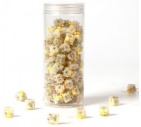 Набор механических переключателей Gateron Cap V2 Milky Yellow 110 pcs