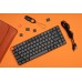 Клавиатура механическая K3 84Key, Gateron Red, BT/USB-A, Low Profile, EN/UKR, White Led, Чорний