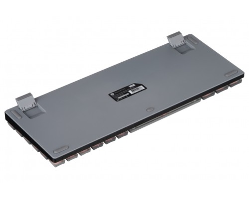 Клавиатура механическая K3 84Key, Gateron Red, BT/USB-A, Low Profile, EN/UKR, White Led, Чорний