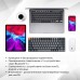 Клавиатура механическая K3 84Key, Gateron Red, BT/USB-A, Low Profile, EN/UKR, White Led, Чорний