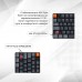 Клавиатура механическая K3 84Key, Gateron Red, BT/USB-A, Low Profile, EN/UKR, White Led, Чорний