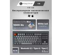 Клавиатура Keychron K8 87 Key Gateron White LED Blue