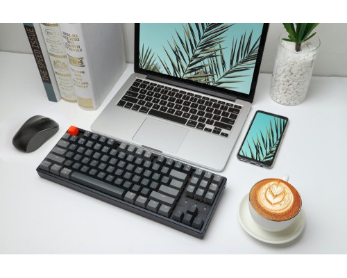 Клавиатура Keychron K8 87 Key Aluminum Frame Hot-Swap Gateron RGB Blue