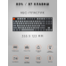 Клавиатура Keychron K8 87 Key Hot-Swappable Gateron Optical Mechanical Keyboard RGB Red Russian Layout