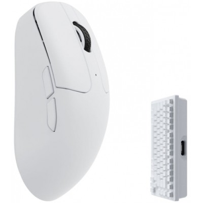 Мышь Keychron M2 BT/WL/USB-A/USB-C, 4K, білий