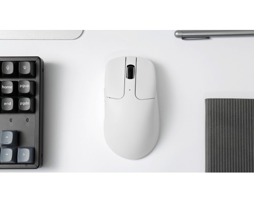 Мышь Keychron M2 BT/WL/USB-A/USB-C, 4K, білий