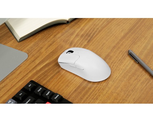Мышь Keychron M2 BT/WL/USB-A/USB-C, 4K, білий