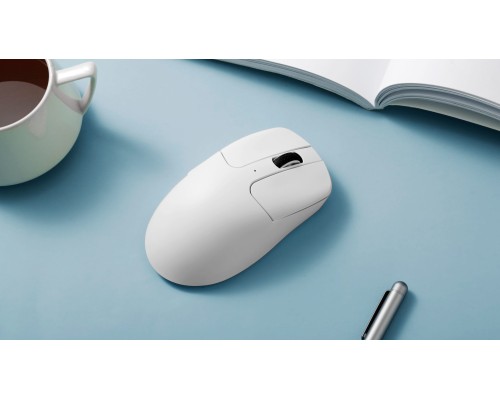 Мышь Keychron M2 BT/WL/USB-A/USB-C, 4K, білий