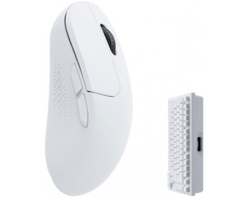 Мышь Keychron M3 mini BT/WL/USB-A/USB-C, 4K, білий