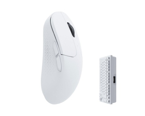 Мышь Keychron M3 mini BT/WL/USB-A/USB-C, 4K, білий