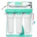 Фильтр обратного осмоса Ecosoft P'URE AquaCalcium Mint с насосом на станине, мембрана 75gpd, картридж AquaCalcium обогащает минералами, дренаж 1:1