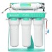 Фильтр обратного осмоса Ecosoft P'URE AquaCalcium Mint с насосом на станине, мембрана 75gpd, картридж AquaCalcium обогащает минералами, дренаж 1:1