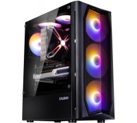 Корпус Zalman N4 Rev.1 без БП 1xUSB3.0, 2xUSB2.0, 3x140мм RGB, 3x120мм RGB, VGA 315мм, LCS ready, TG Side Window, ATX, чёрный