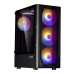 Корпус Zalman N4 Rev.1 без БП 1xUSB3.0, 2xUSB2.0, 3x140мм RGB, 3x120мм RGB, VGA 315мм, LCS ready, TG Side Window, ATX, чёрный