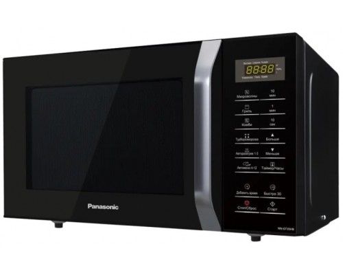 Микроволновая печь Panasonic , 23л, электронное управ., 800Вт, дисплей, черный