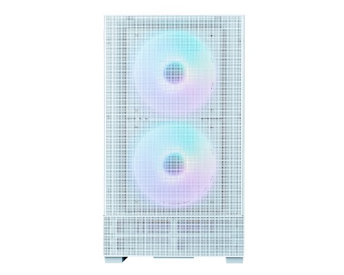 Корпус Zalman P30 Air без БП, 1xUSB3.0, 1xUSBType-C, 3x140мм ARGB, VGA 392мм, LCS ready, TG Side Panel, mATX, белый