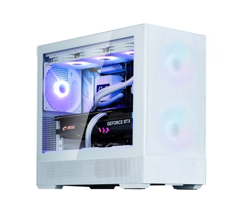 Корпус Zalman P30 Air без БП, 1xUSB3.0, 1xUSBType-C, 3x140мм ARGB, VGA 392мм, LCS ready, TG Side Panel, mATX, белый