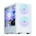 Корпус Zalman P30 Air без БП, 1xUSB3.0, 1xUSBType-C, 3x140мм ARGB, VGA 392мм, LCS ready, TG Side Panel, mATX, белый