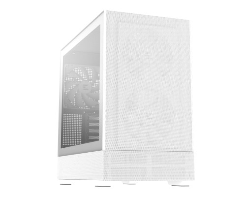 Корпус Zalman P30 Air без БП, 1xUSB3.0, 1xUSBType-C, 3x140мм ARGB, VGA 392мм, LCS ready, TG Side Panel, mATX, белый