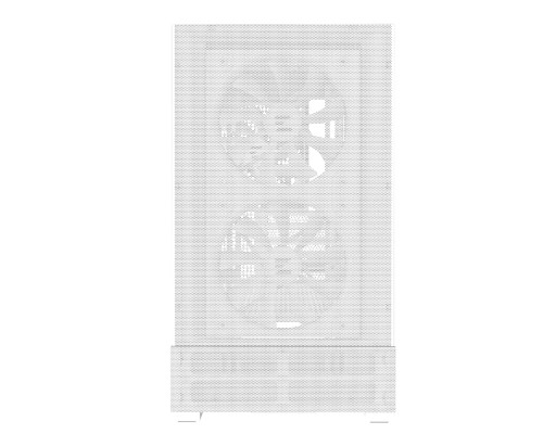 Корпус Zalman P30 Air без БП, 1xUSB3.0, 1xUSBType-C, 3x140мм ARGB, VGA 392мм, LCS ready, TG Side Panel, mATX, белый