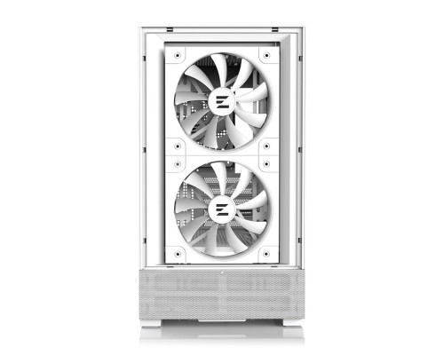 Корпус Zalman P30 Air без БП, 1xUSB3.0, 1xUSBType-C, 3x140мм ARGB, VGA 392мм, LCS ready, TG Side Panel, mATX, белый