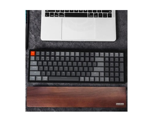 Подставка под запястья Keychron K4 Walnut Wood Palm Rest