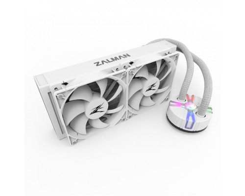 Система жидкостного оxлаждения Zalman Reserator 5 Z24 LGA1700, 1200, 2011, 2011-V3, 2066, 115x, *AM5 (ZM-AM5MKB), AM4 TDP320W белый