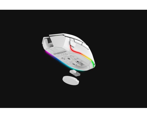 Беспроводная игровая мышь Razer Basilisk V3 Pro, RGB, USB-A / WL / BT, белая