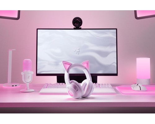 Беспроводная игровая гарнитура Razer Kraken Kitty V2 BT, RGB, белая