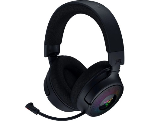 Игровая гарнитура Razer Kraken V4, USB-A / WL / BT, RGB, чёрная