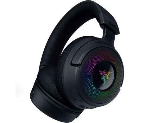 Игровая гарнитура Razer Kraken V4, USB-A / WL / BT, RGB, чёрная