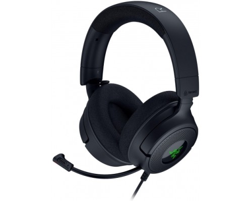 Игровая гарнитура Razer Kraken V4 X, 7.1, USB-A, 1.8м, RGB, чёрная