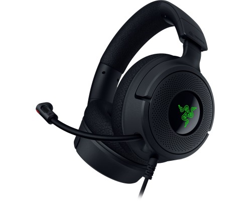 Игровая гарнитура Razer Kraken V4 X, 7.1, USB-A, 1.8м, RGB, чёрная