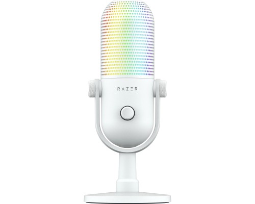 Микрофон геймерский Razer Seiren V3 Chroma, Uni, RGB, USB-A, 2м, белый
