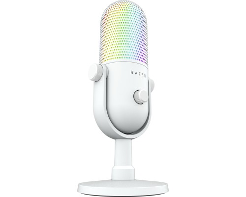 Микрофон геймерский Razer Seiren V3 Chroma, Uni, RGB, USB-A, 2м, белый