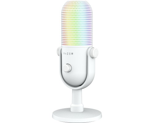 Микрофон геймерский Razer Seiren V3 Chroma, Uni, RGB, USB-A, 2м, белый