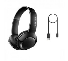 Наушники накладные Bluetooth Philips Bass+ Black SHB3075BK/00