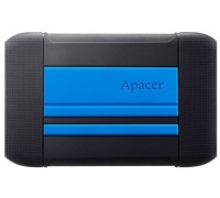 Внешний жесткий диск Apacer AC633 | 4TB | Blue | защита от ударов, воды и пыли