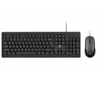 Проводной набор клавиатура и мышь 2E MK401