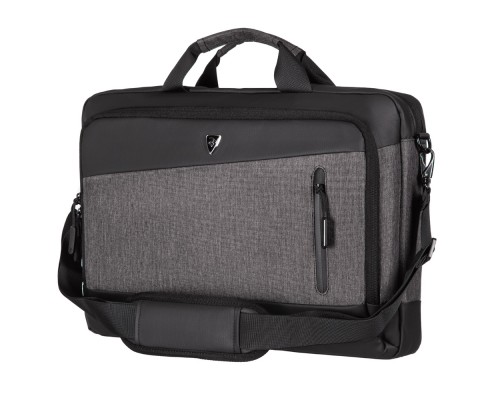 Сумка для ноутбука 2E Laptop Bag, Slant 16", Grey-Black