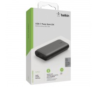 Портативный аккумулятор BOOST↑CHARGE USB-C PD Power Bank BPB002btBK 20000мАч