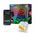 Гирлянда Smart LED Govee H70C2 Christmas Light RGB, IP65, 20м, кабель прозрачный