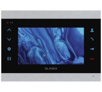 Видеодомофон Slinex SL-07IPHD, IPS 7", детектор движения, переадресация, серебристый чёрный