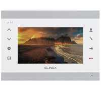 Видеодомофон Slinex SL-07IPHD, IPS 7", детектор движения, переадресация, серебристый белый