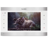 Видеодомофон Slinex SL-10IPTHD, IPS 10", детектор движения, переадресация, серебристый белый