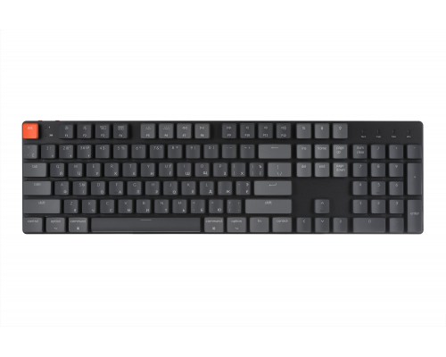 Клавиатура механическая Keychron K5 104 Key Optical Blue Low profile RGB Hot-swap Black