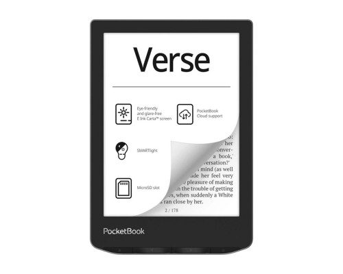 Электронная книга PocketBook 629 Verse, Mist Grey