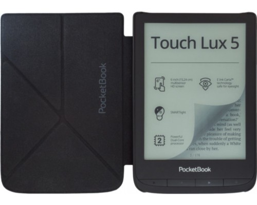 Чехол PocketBook Origami U6XX Shell O series, light grey